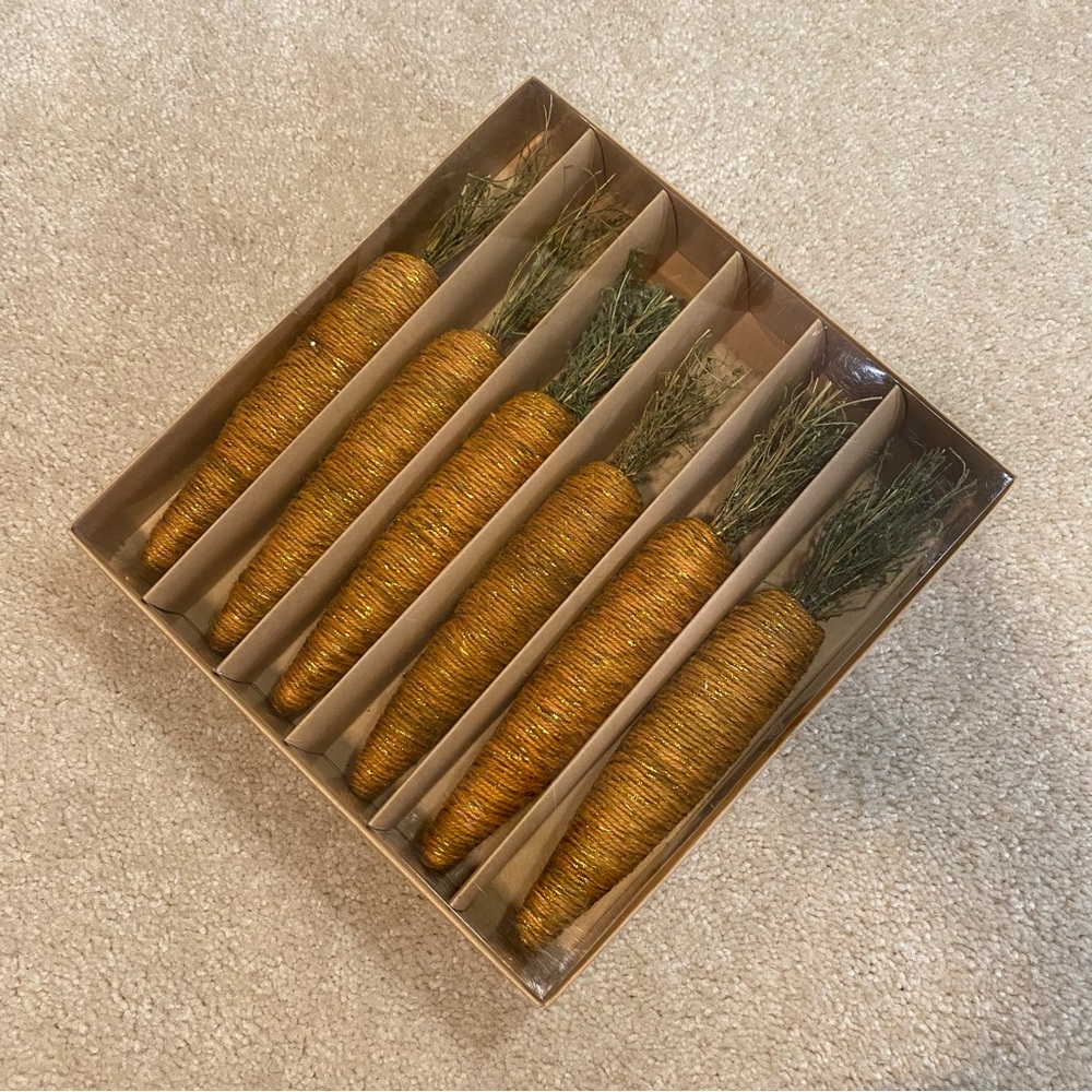 Decorative Carrots - Set of 6
